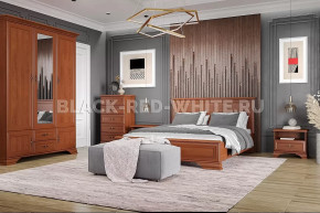 Спальня Kentaki каштан в Новом Уренгое - novyj-urengoj.mebel-tymen.ru | фото