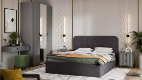 Спальня «Тиффани» Серый графит, Графит матовый в Новом Уренгое - novyj-urengoj.mebel-tymen.ru | фото