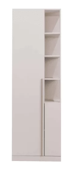 Стеллаж Николь 21.2 Кашемир в Новом Уренгое - novyj-urengoj.mebel-tymen.ru | фото