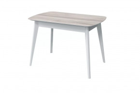 Стол обеденный Прайм, бора бора/белый в Новом Уренгое - novyj-urengoj.mebel-tymen.ru | фото