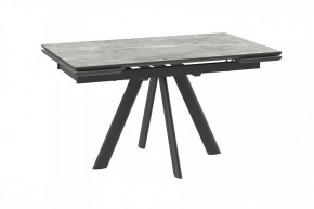 Стол раздвижной Jack-140, stone grey st cer/черный в Новом Уренгое - novyj-urengoj.mebel-tymen.ru | фото