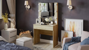 Стол туалетный «Марго» Дуб Крафт золотой в Новом Уренгое - novyj-urengoj.mebel-tymen.ru | фото