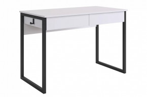 Стол Юниор белое дерево/черный муар в Новом Уренгое - novyj-urengoj.mebel-tymen.ru | фото