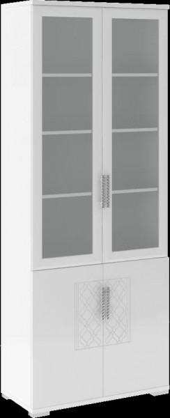 Тиффани гостиная М15 Библиотека в Новом Уренгое - novyj-urengoj.mebel-tymen.ru | фото