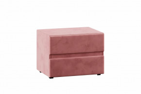 Тумба Эстер Велюр Ультра коралл в Новом Уренгое - novyj-urengoj.mebel-tymen.ru | фото