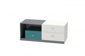 Тумба Клео Т-1, 1200 мм, графит, миндаль, океан Диал в Новом Уренгое - novyj-urengoj.mebel-tymen.ru | фото