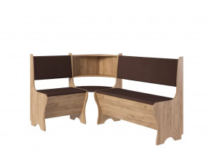 Угол Кухонный Комфорт дуб вотан/коричневый в Новом Уренгое - novyj-urengoj.mebel-tymen.ru | фото