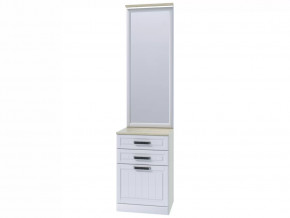 Вешалка Венеция-1 Секция-2 Дуб сонома/Белое дерево в Новом Уренгое - novyj-urengoj.mebel-tymen.ru | фото